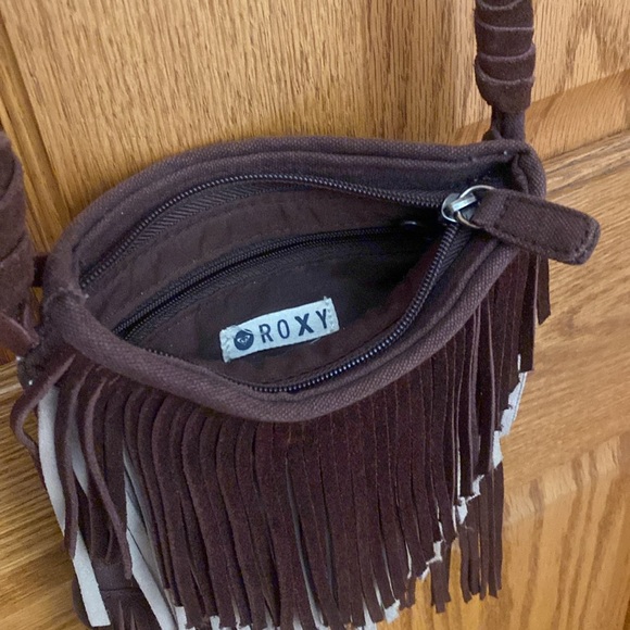 Fringe crossbody bag • approx 7” wide & 8” tall - Picture 3 of 7